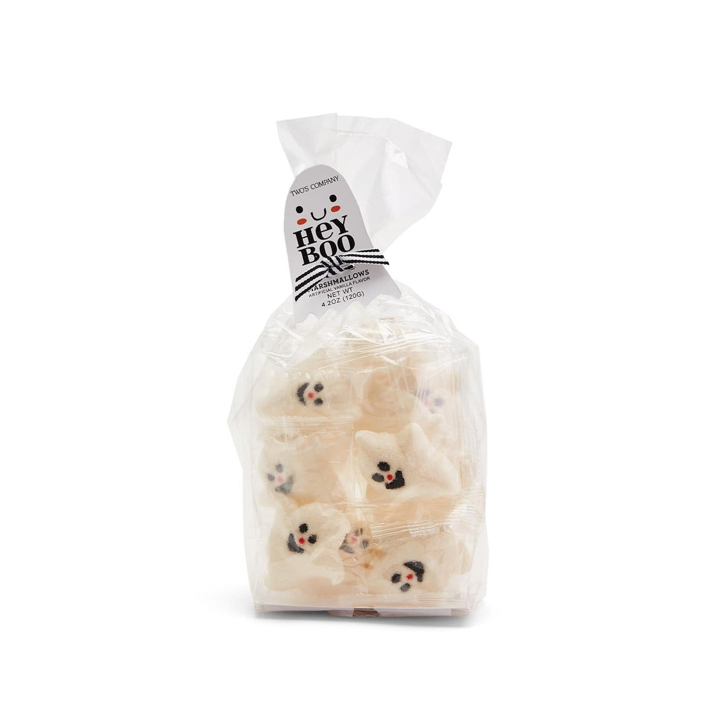 Ghoulishly Sweet Ghost Marshmallow Candy in Gift Bag-Marshmallows-Two's Company-The Grove