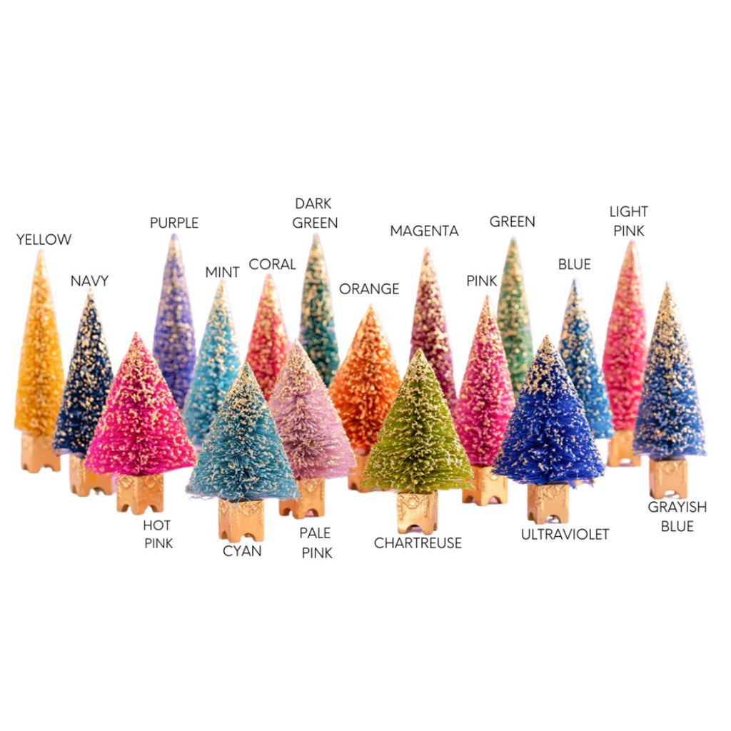 Gilded French Forest Tree | Assorted Colors & Sizes-Seasonal & Holiday Decorations-180 Degrees-The Grove