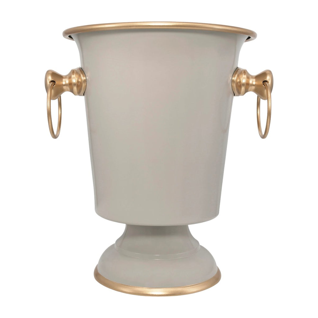 Gracie Ice Bucket | Taupe-Ice Bucket-Clementine WP-The Grove