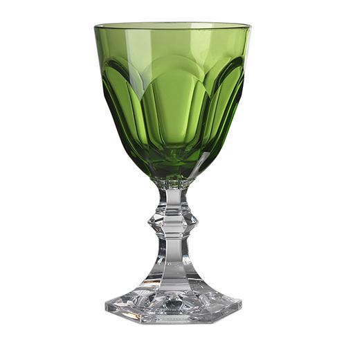 Green Dolce Vita Water Goblet-Acrylic Glassware-Clementine WP-The Grove
