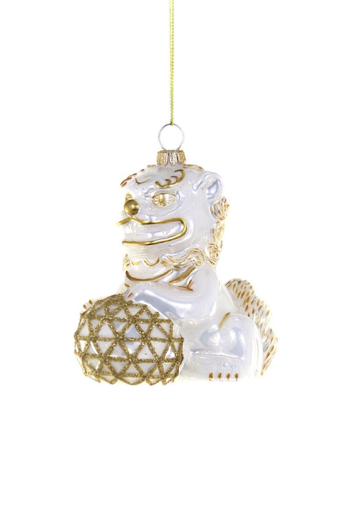 Guardian Foo Dog Ornament-Holiday Ornaments-Cody Foster-The Grove