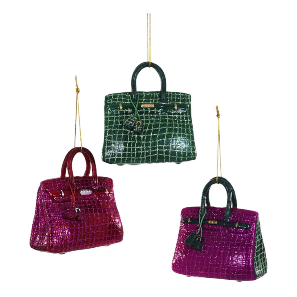 Haute Handbag Ornament | Three Styles-Holiday Ornaments-Cody Foster-The Grove