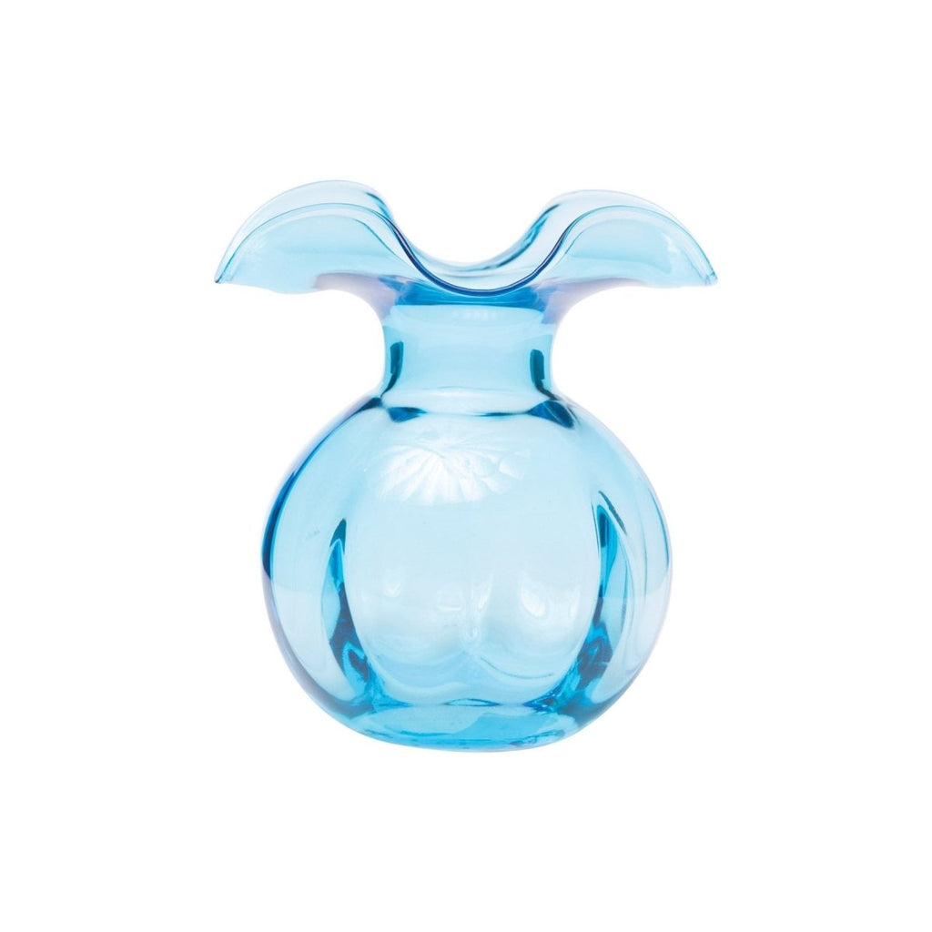 Hibiscus Glass Bud Vase | Aqua-Vases-Clementine WP-The Grove
