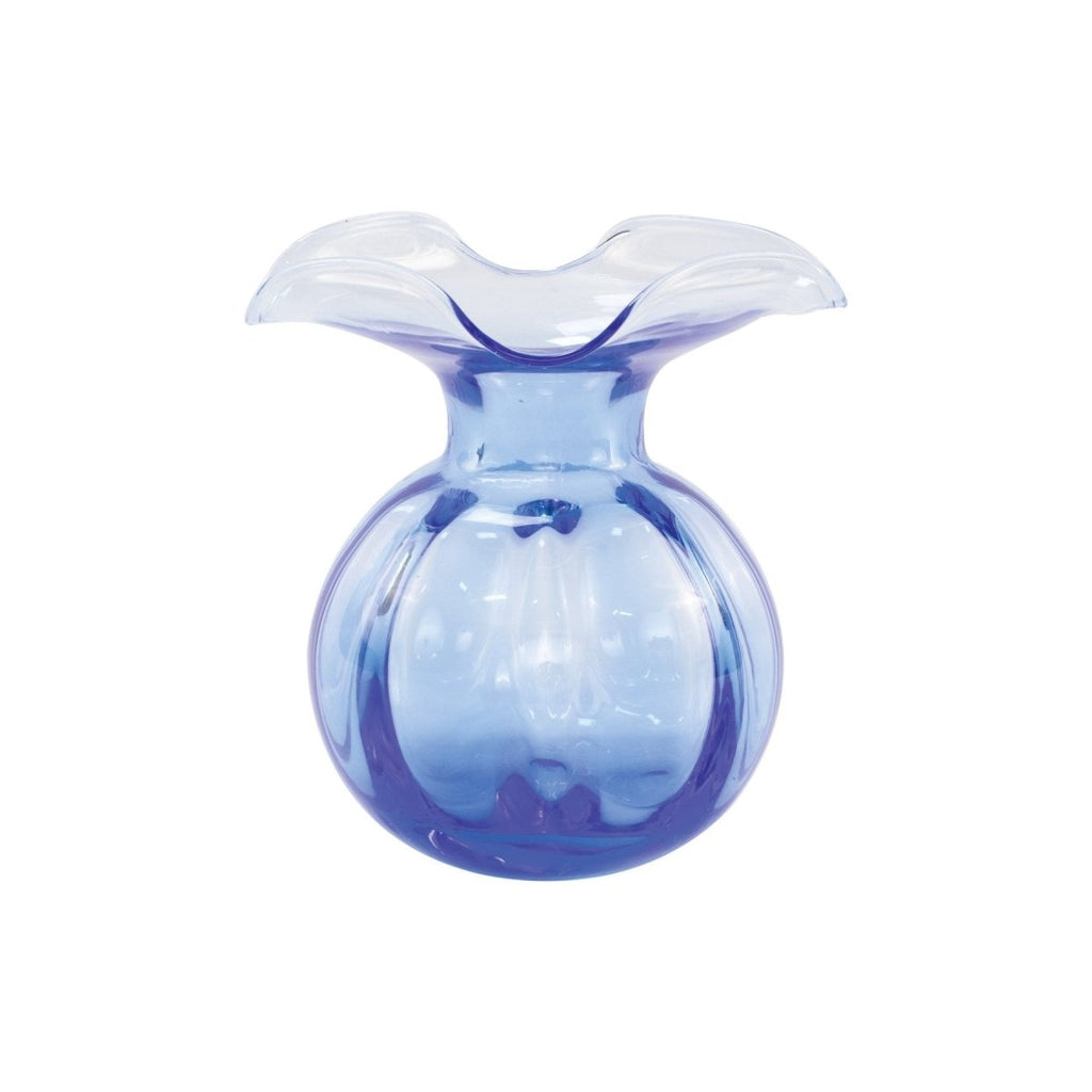 Hibiscus Glass Bud Vase | Cobalt-Vases-Clementine WP-The Grove
