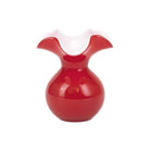 Hibiscus Glass Bud Vase | Red-Vases-Vietri-The Grove