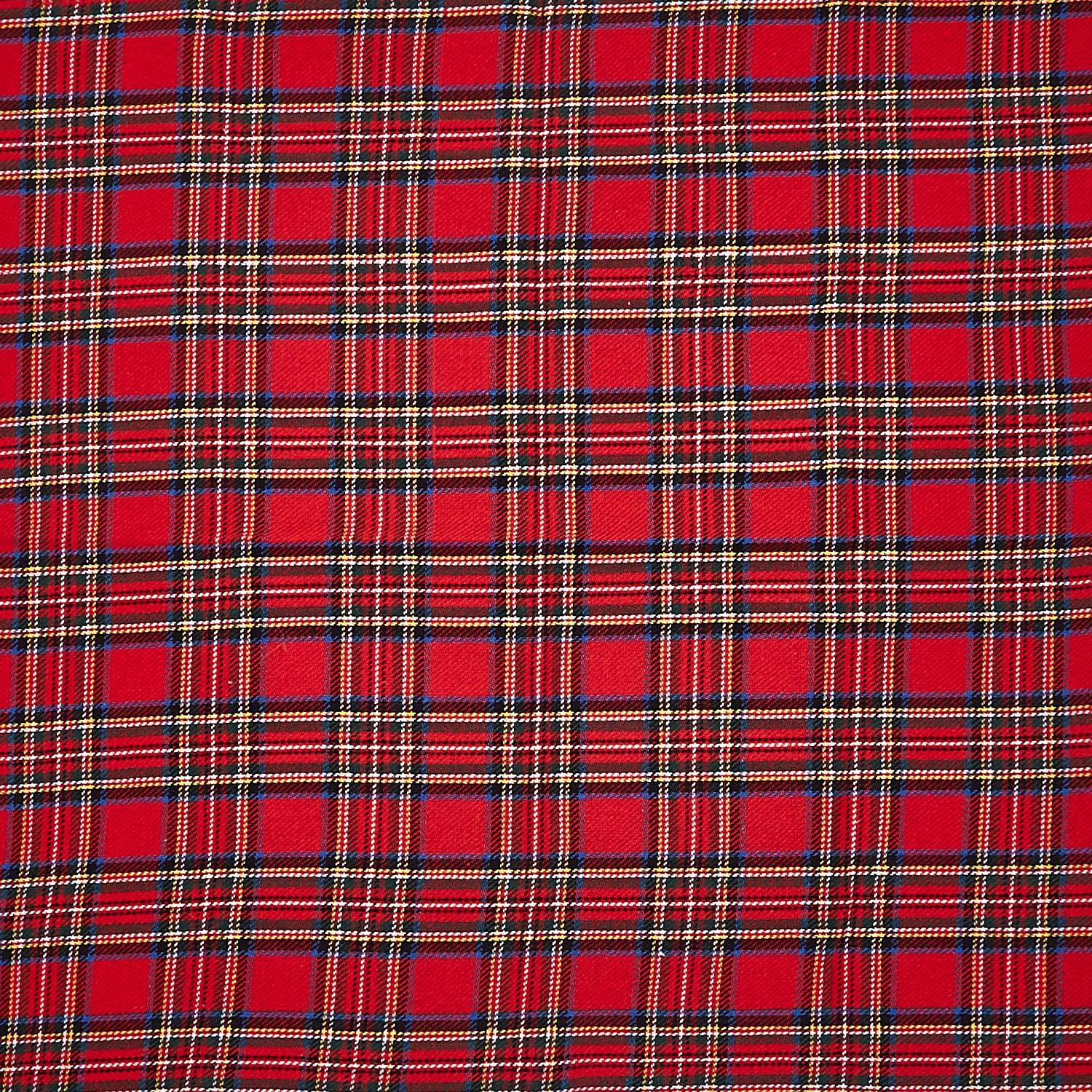 Holiday Plaid Tartan Napkins, Set of Four-Cloth Napkins-Clementine WP-The Grove