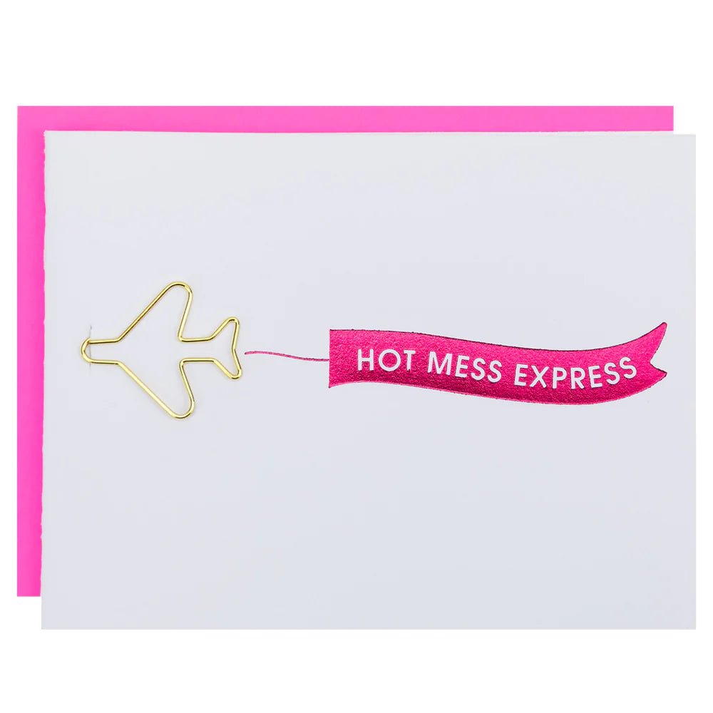 Hot Mess Express Letterpress Card-Greeting Card-Chez Gagne-The Grove