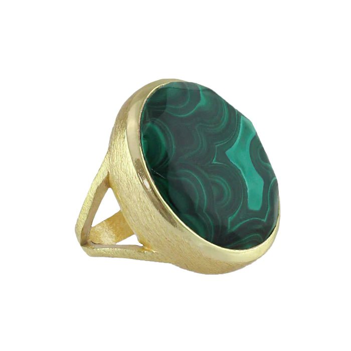 Idaho Ring | Malachite-Rings-Marcia Moran-The Grove