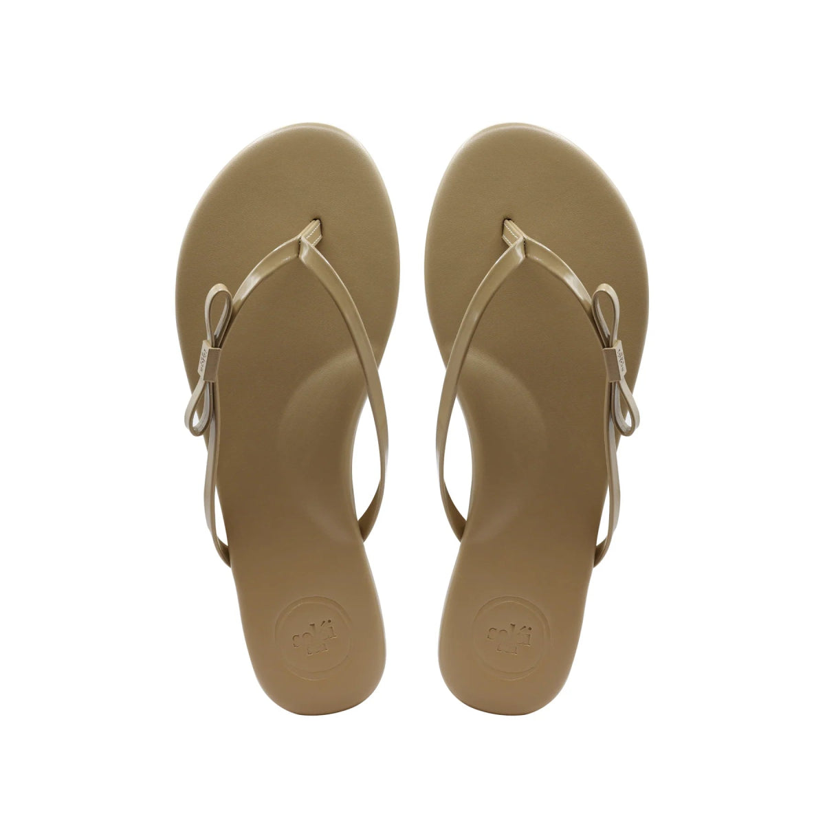 Indie Mini Bow Sandal | Nude-Sandal-Solei Sea-The Grove