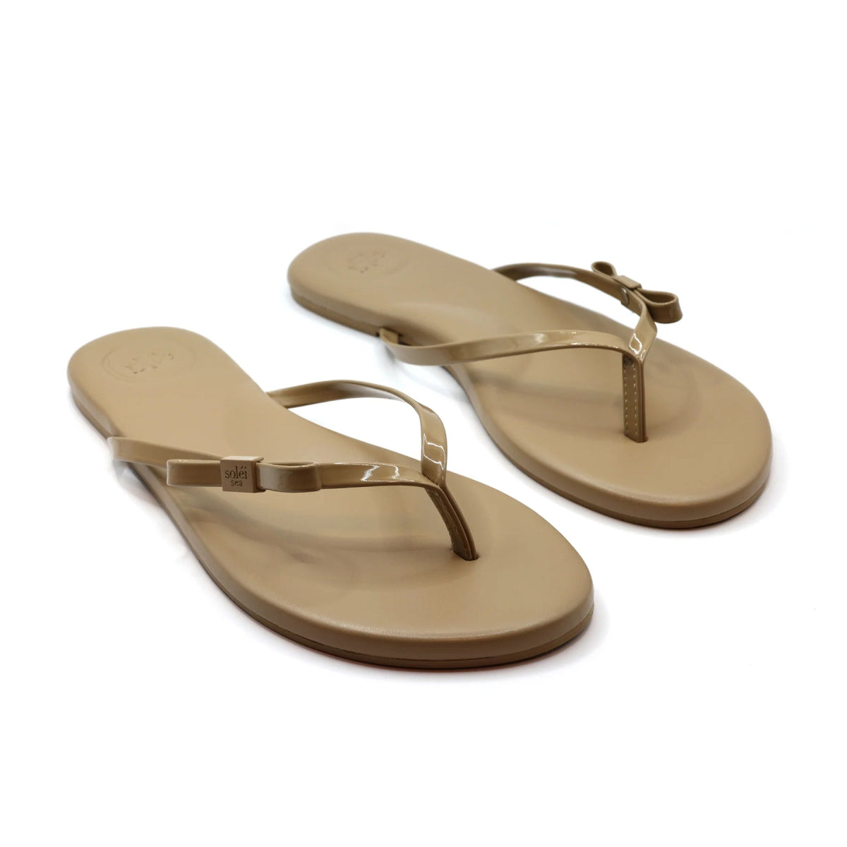 Indie Mini Bow Sandal | Nude-Sandal-Solei Sea-The Grove