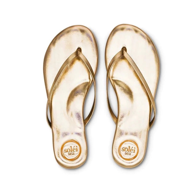 Ladies Rose Gold Champagne Flat Comfort Sandals Holiday Shoes Padded Insole  | eBay