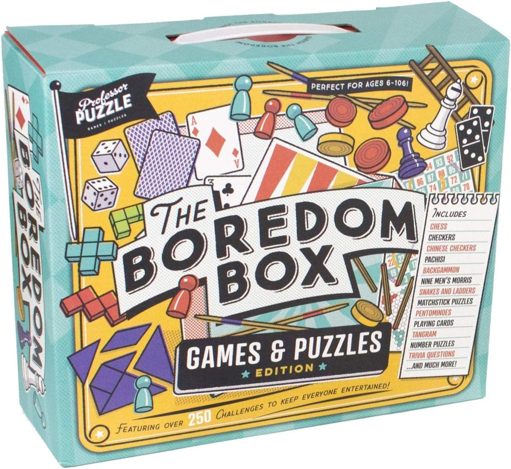 Indoor Boredom Busting Box-Games-Professor Puzzle-The Grove