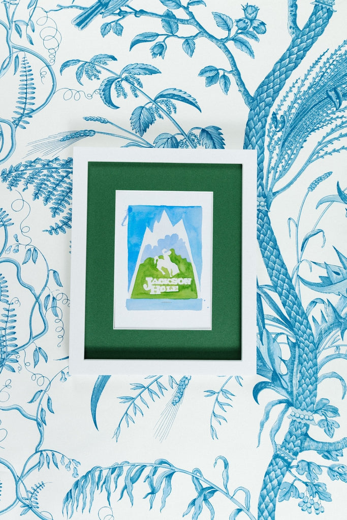 Jackson Hole Matchbook-Art Print-Furbish Studio-The Grove