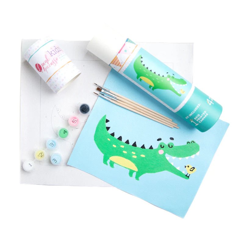 Later Gator Paint-by-Numbers by Pink Picasso Kits