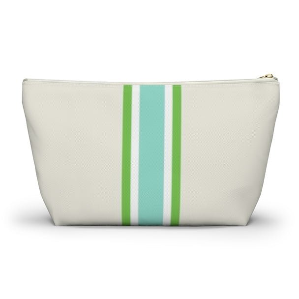 Large Single Initial Pouch | Limeaide-Cosmetic Bag-CB Studio-The Grove