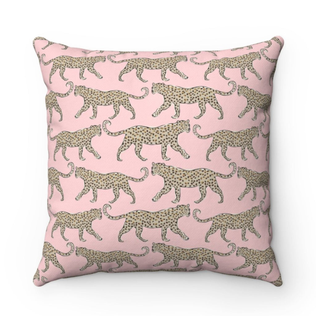 Leopard Indoor/Outdoor Pillow | Square-Throw Pillows-CB Studio-The Grove