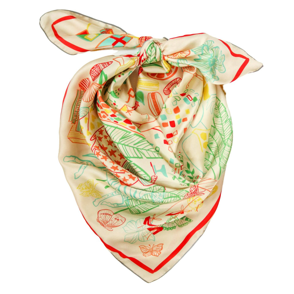 Lou Pinet Scarf-Scarf-Swells-The Grove