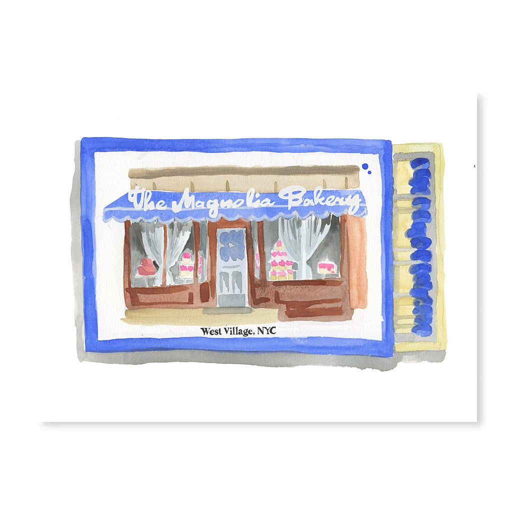 Magnolia Bakery Matchbook-Art Print-Furbish Studio-The Grove