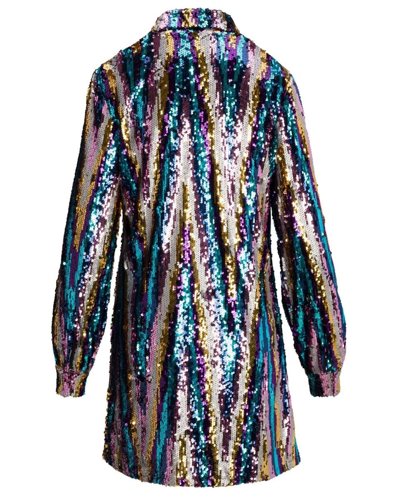 Martini Dress - Rainbow Glitter-Dresses-Meghan Fabulous-The Grove
