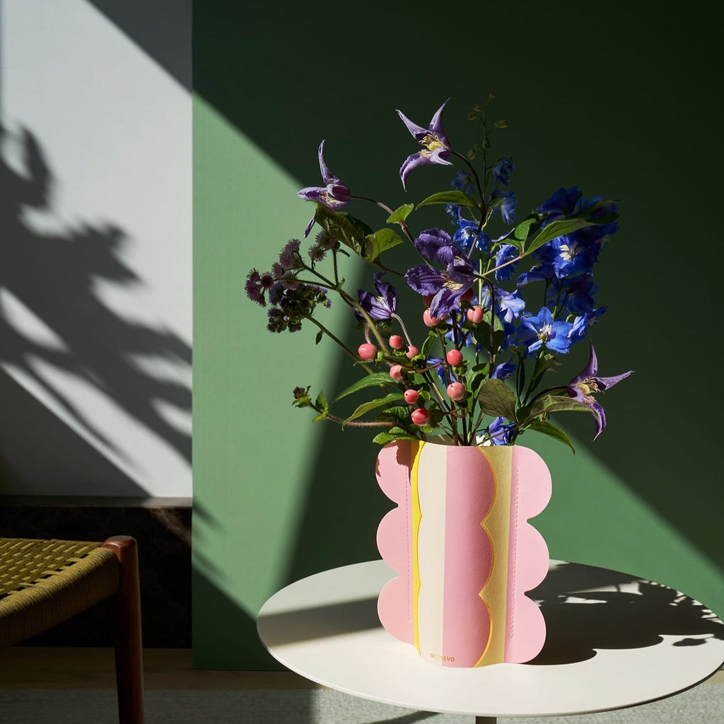 Mini Paper Vase | Riviera Wave-Vase Wrap-Fiorentina-The Grove