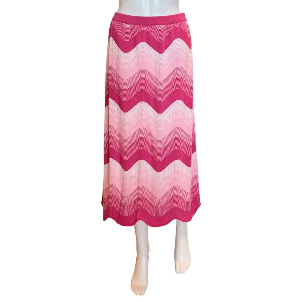 Missy Midi Pencil Skirt | Pink-Skirts-Ming Wang-The Grove