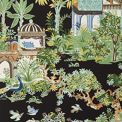 Mystic Garden Wallpaper-Wallpaper-Thibaut-The Grove