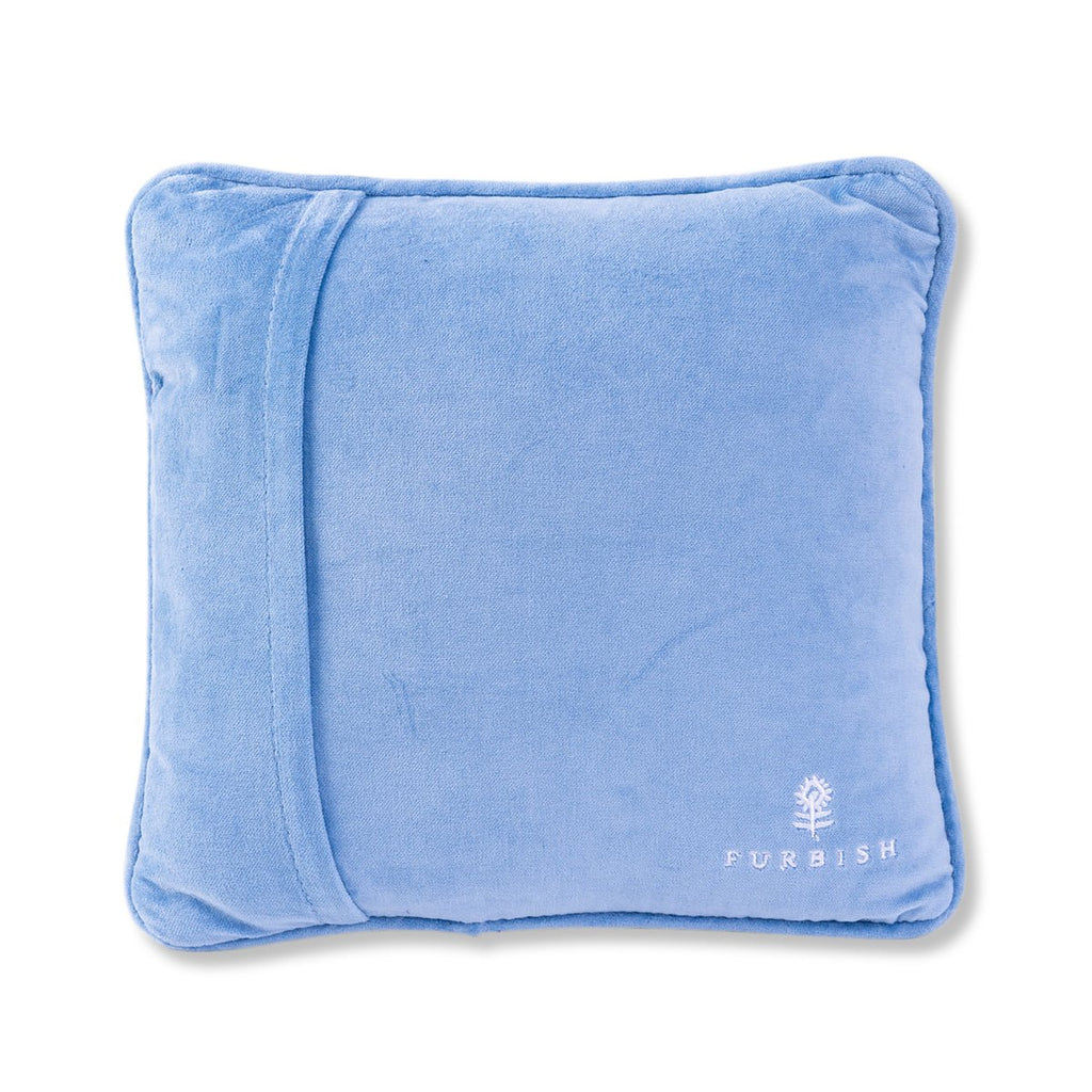 Nauti Needlepoint Pillow-Throw Pillows-Furbish Studio-The Grove