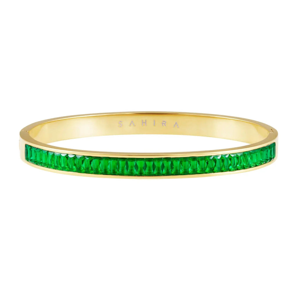 Nicola CZ Bracelet | Emerald-Bracelets-Sahira-The Grove