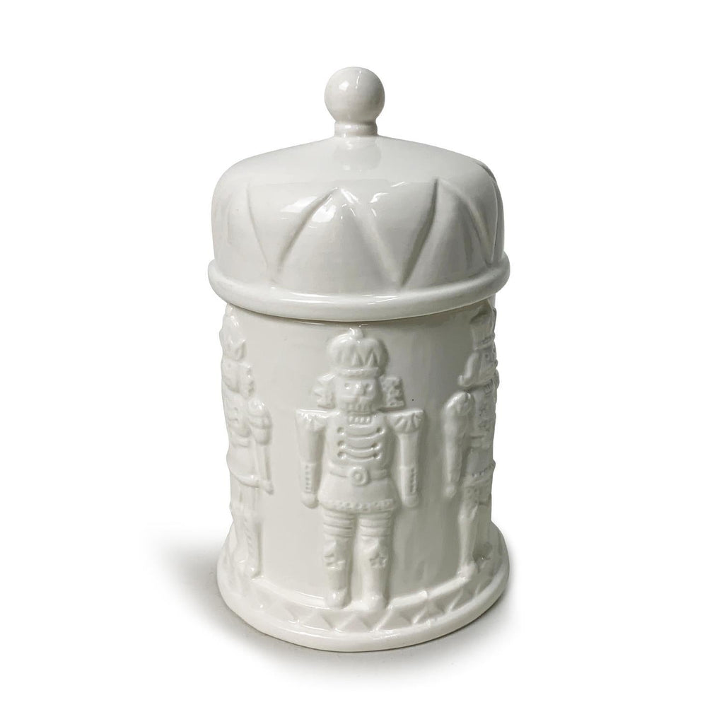 Nutcracker Filled Candle-Candles-Two's Company-The Grove