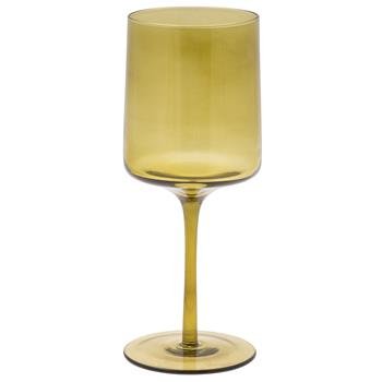 Olive Mid Century Wine Glass-Wine Glass-Clementine WP-The Grove