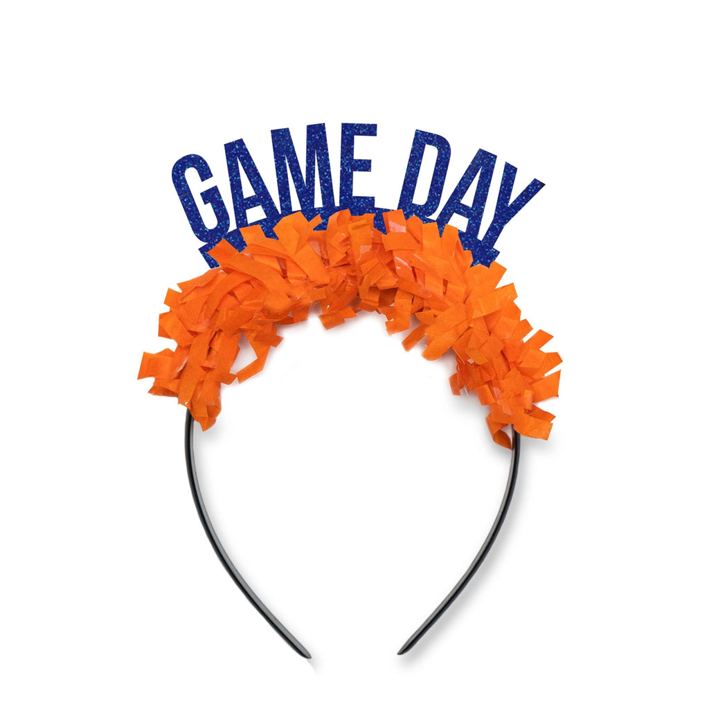 Orange & Blue Game Day Headband-Headbands-Festive Gal-The Grove