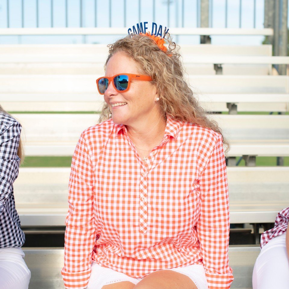 Orange & Blue Game Day Headband-Headbands-Festive Gal-The Grove