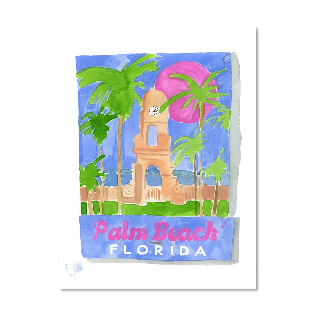 Palm Beach Matchbook-Art Print-Furbish Studio-The Grove