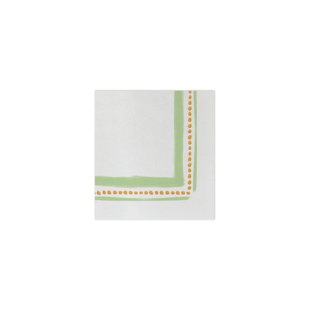 Papersoft Cocktail Napkins | Campagna Green-Paper Napkins-Clementine WP-The Grove