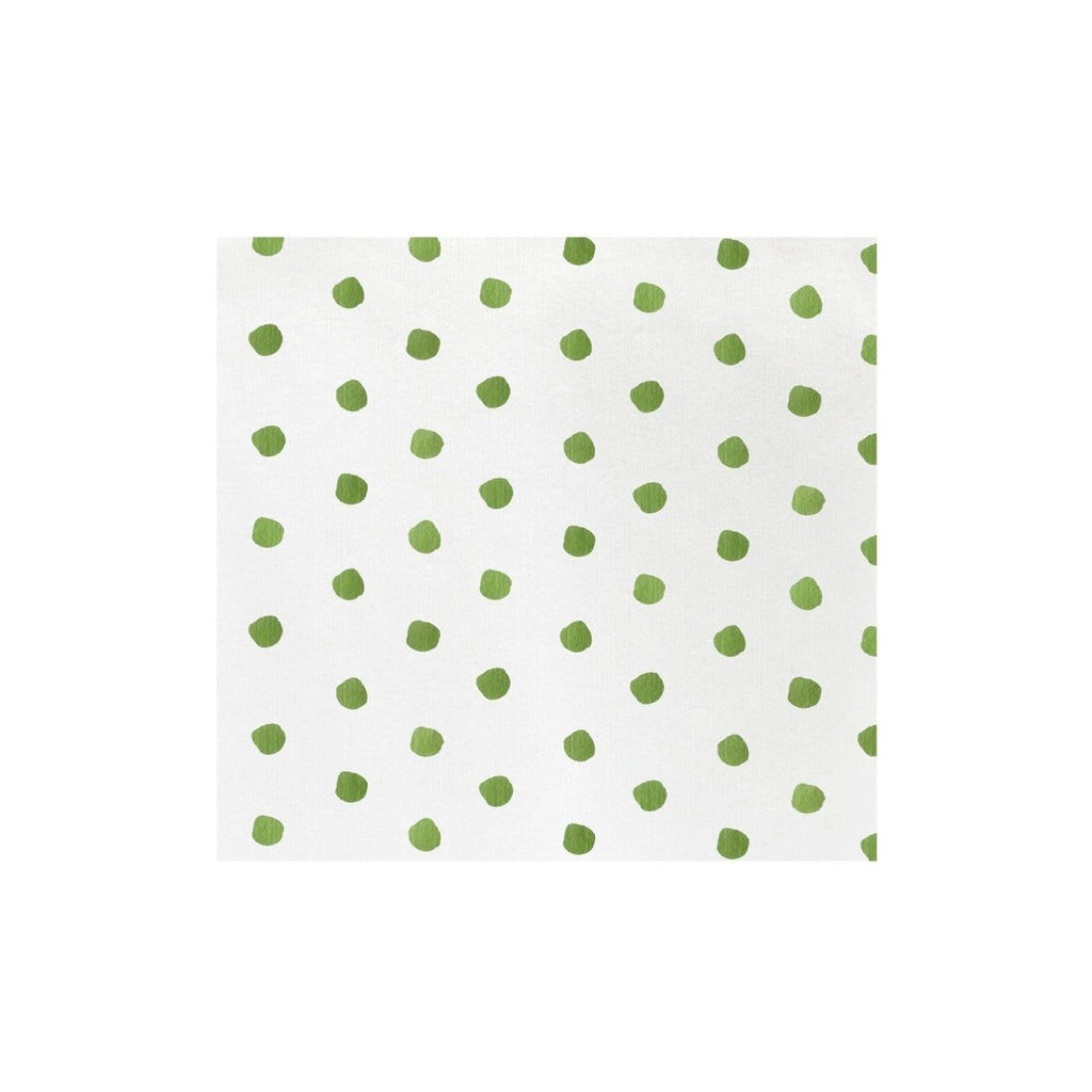 Papersoft Dinner Napkins | Green Dot-Paper Napkins-Clementine WP-The Grove