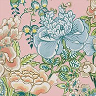 Peony Garden Wallpaper-Wallpaper-Thibaut-The Grove