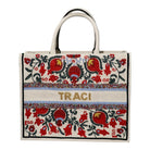 Personalized Pomegranate Tote-Totes-Tiana-The Grove