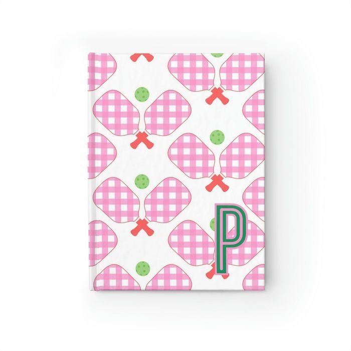 Pickleball Single Initial Journal-Notebooks & Notepads-CB Studio-The Grove