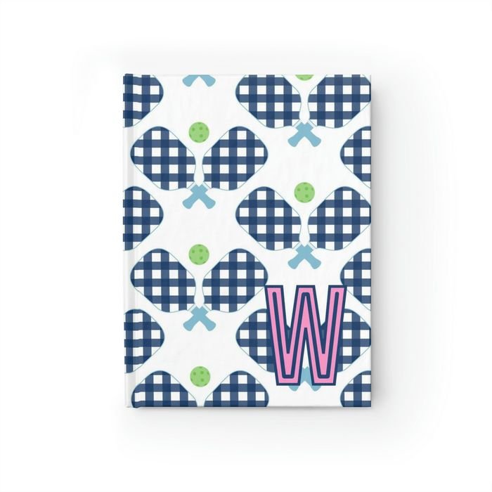 Pickleball Single Initial Journal-Notebooks & Notepads-CB Studio-The Grove