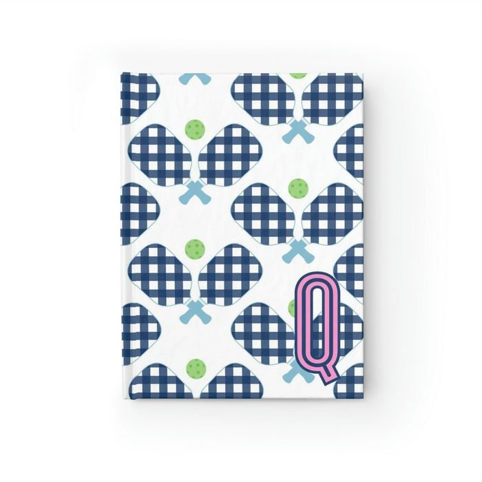 Pickleball Single Initial Journal-Notebooks & Notepads-CB Studio-The Grove