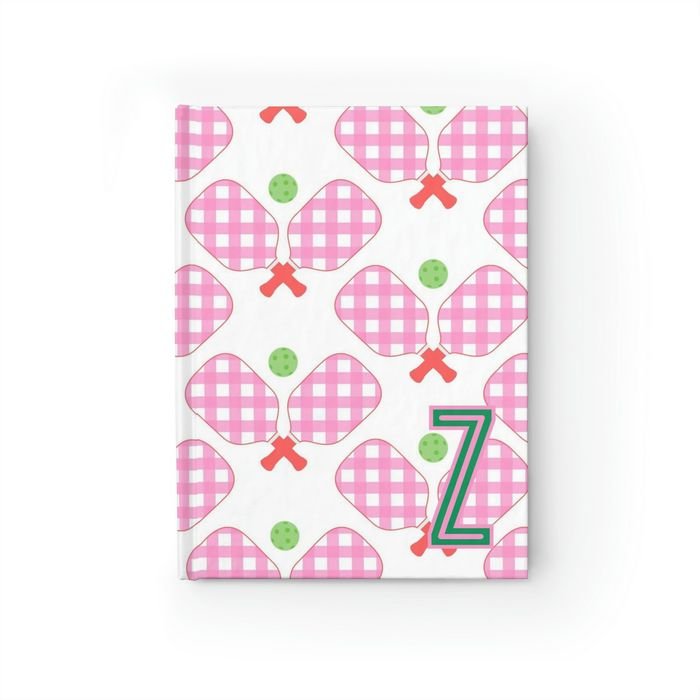 Pickleball Single Initial Journal-Notebooks & Notepads-CB Studio-The Grove