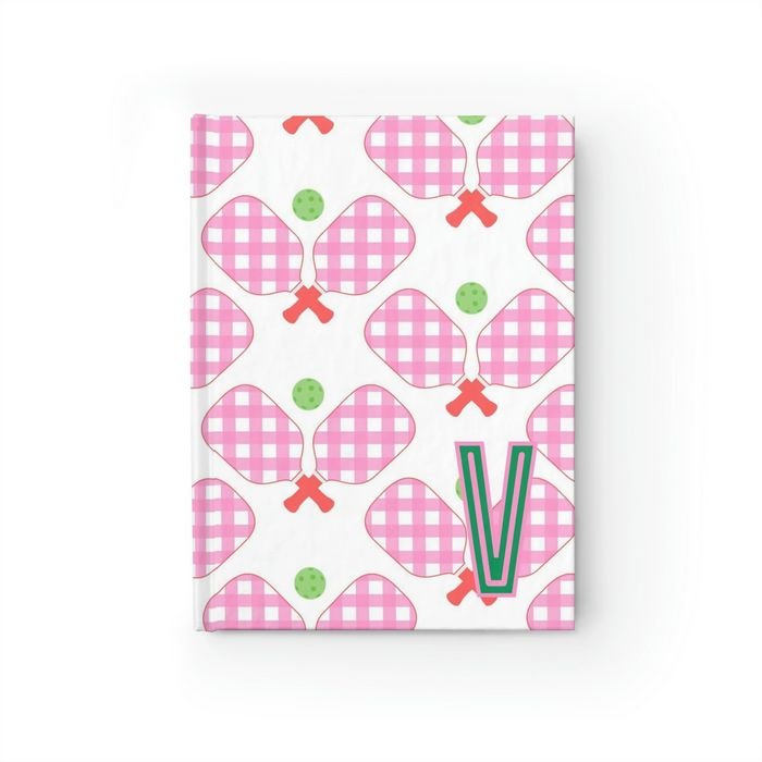 Pickleball Single Initial Journal-Notebooks & Notepads-CB Studio-The Grove