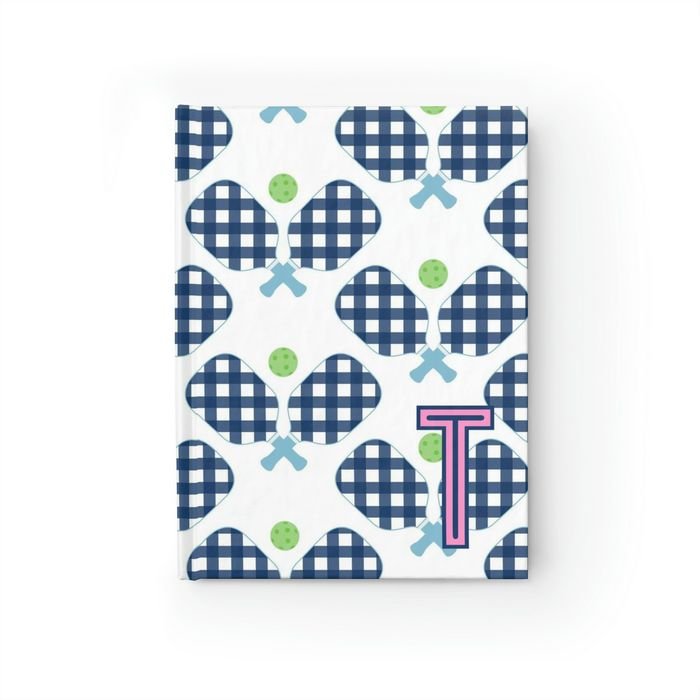 Pickleball Single Initial Journal-Notebooks & Notepads-CB Studio-The Grove