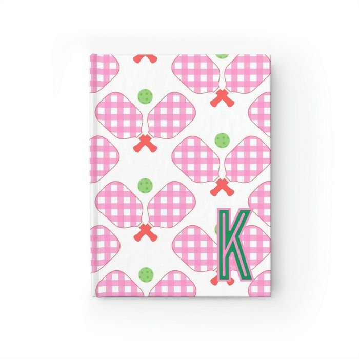 Pickleball Single Initial Journal-Notebooks & Notepads-CB Studio-The Grove