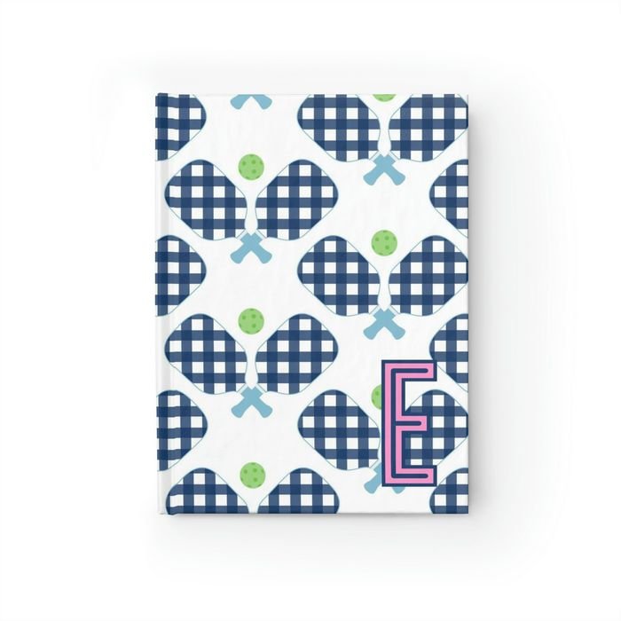 Pickleball Single Initial Journal-Notebooks & Notepads-CB Studio-The Grove