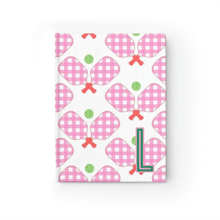 Pickleball Single Initial Journal-Notebooks & Notepads-CB Studio-The Grove