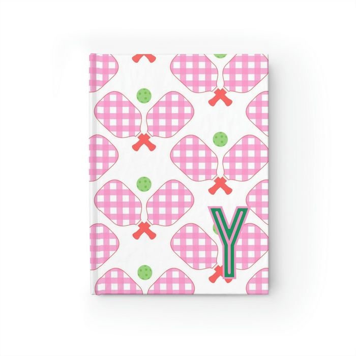 Pickleball Single Initial Journal-Notebooks & Notepads-CB Studio-The Grove