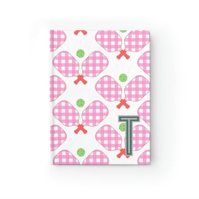 Pickleball Single Initial Journal-Notebooks & Notepads-CB Studio-The Grove