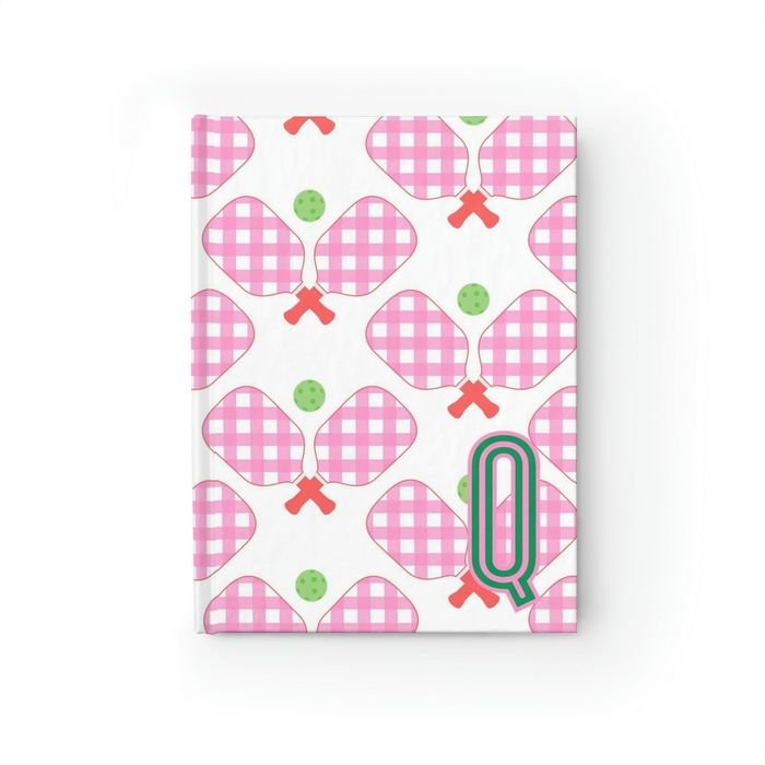 Pickleball Single Initial Journal-Notebooks & Notepads-CB Studio-The Grove