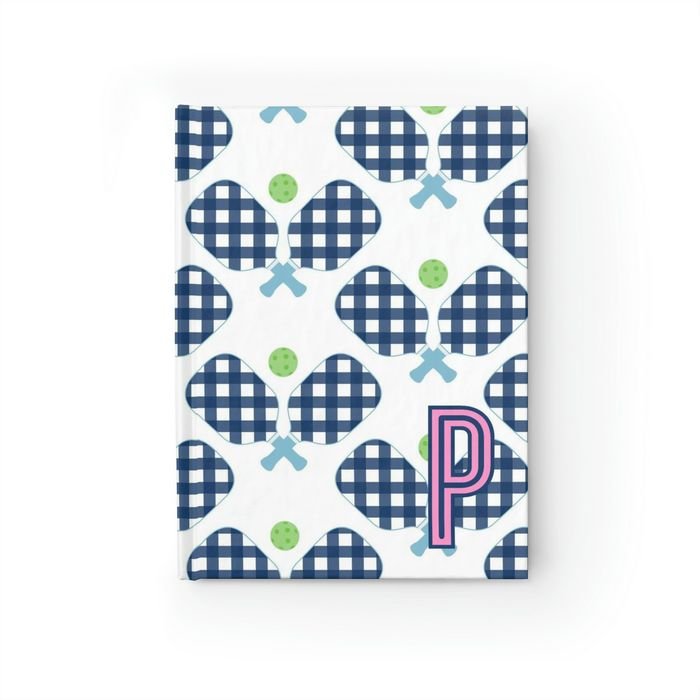 Pickleball Single Initial Journal-Notebooks & Notepads-CB Studio-The Grove